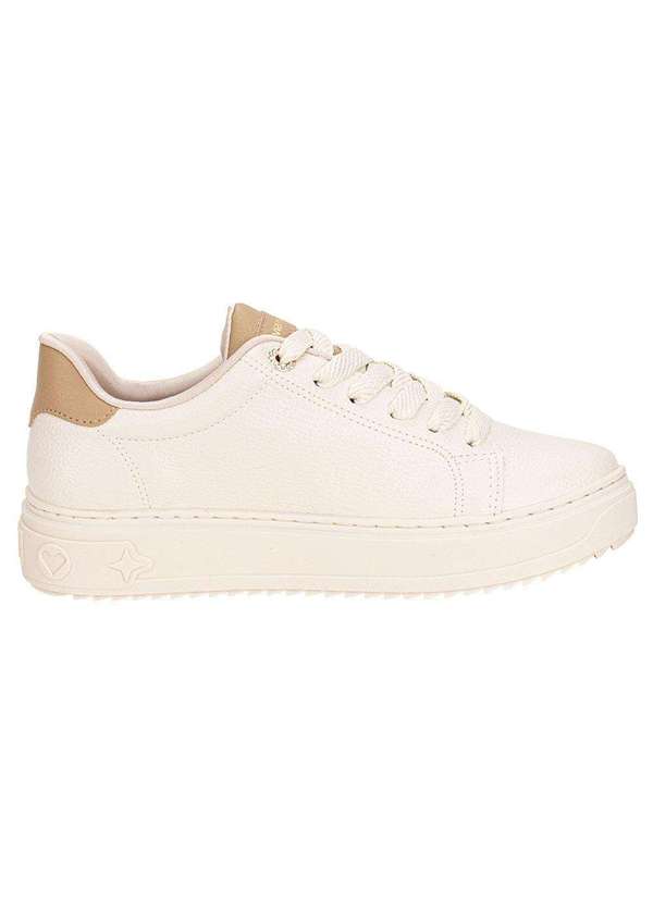 Via Marte - Tênis Feminino Casual Via Marte 055034 - Marfim 5