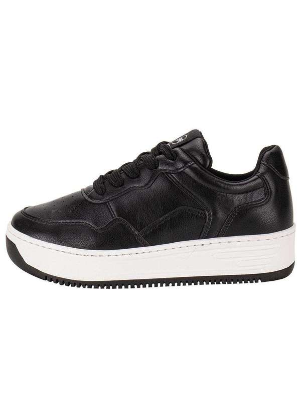 Via Marte - Tênis Feminino Casual Via Marte 065002 - Preto 2