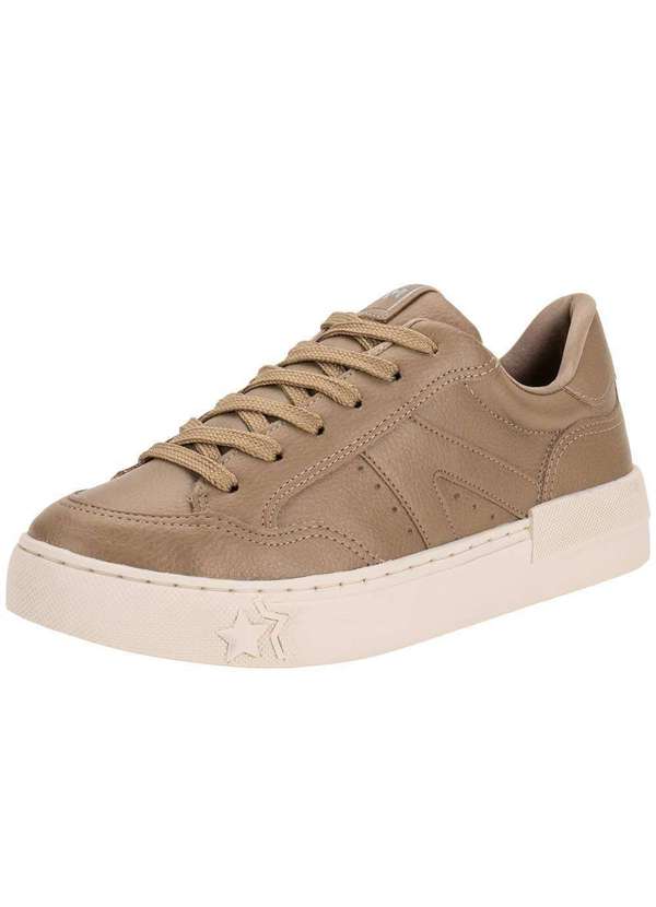 Via Marte - Tênis Feminino Casual Via Marte 122007 - Taupe