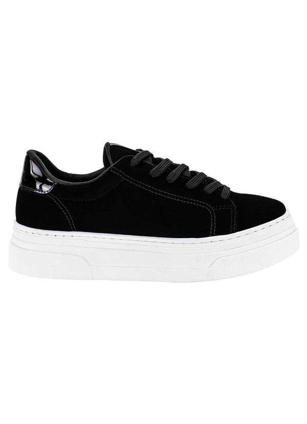 Via Marte - Tênis Feminino Casual Via Marte 125001 - Preto/Nobuck 5