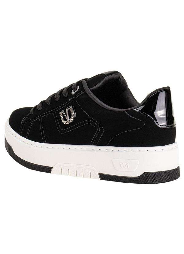 Via Marte - Tênis Feminino Casual Via Marte 126014 - Preto/Nobuck 3