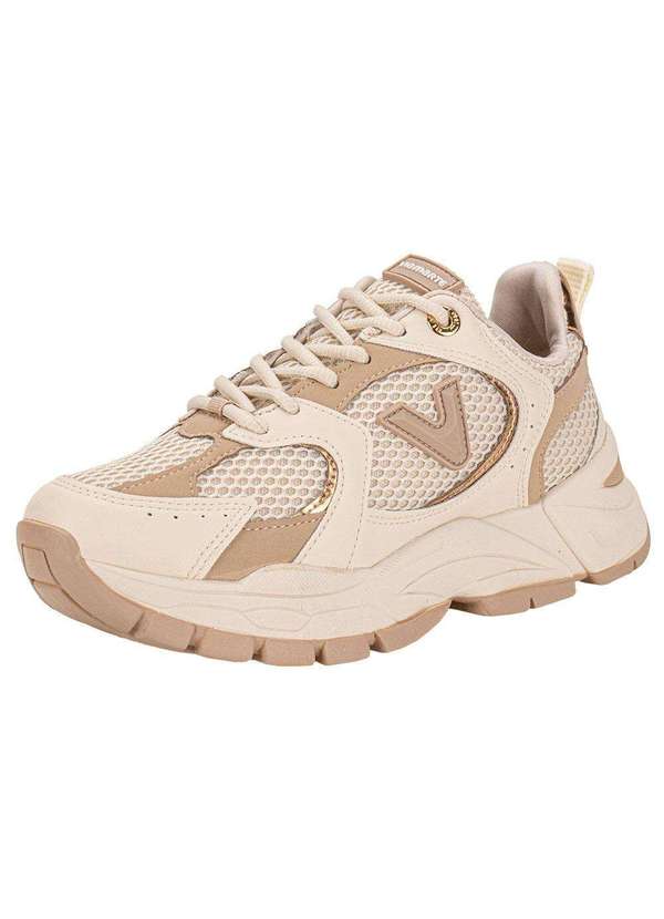 Via Marte - Tênis Feminino Chunky Via Marte 140010 Bege