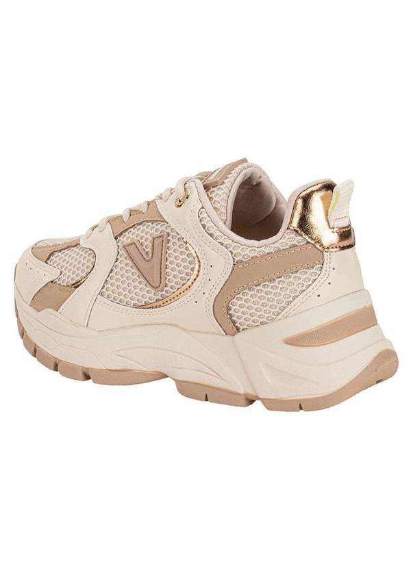 Via Marte - Tênis Feminino Chunky Via Marte 140010 Bege 3
