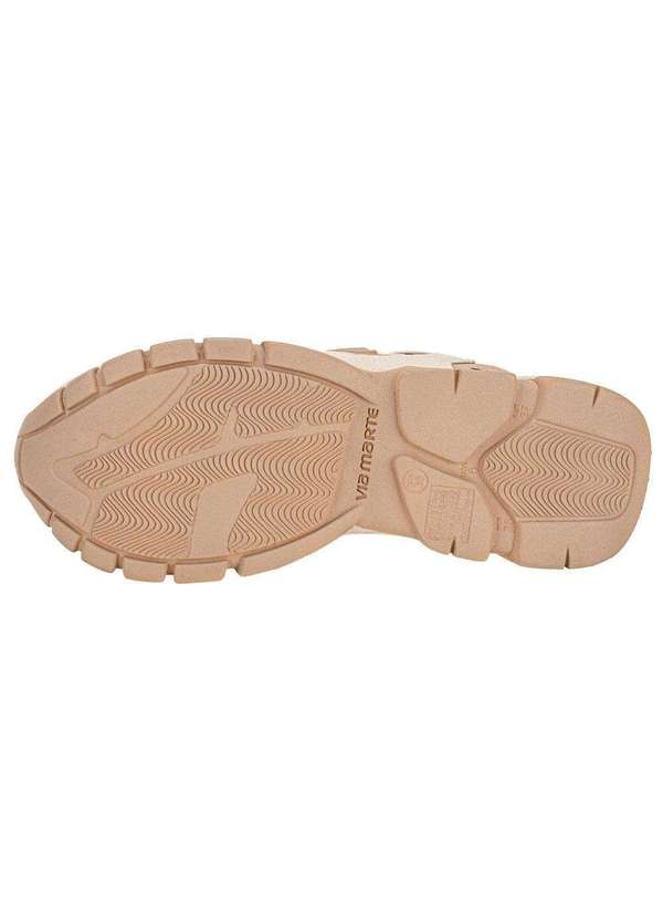 Via Marte - Tênis Feminino Chunky Via Marte 140010 Bege 4