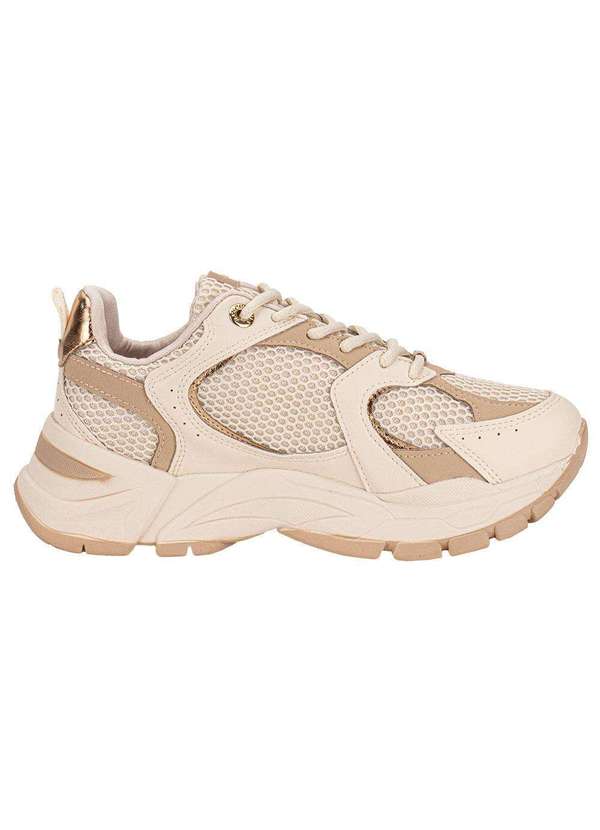 Via Marte - Tênis Feminino Chunky Via Marte 140010 Bege 5
