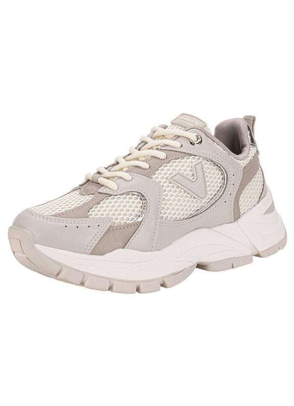 Via Marte - Tênis Feminino Chunky Via Marte 140010 Cinza