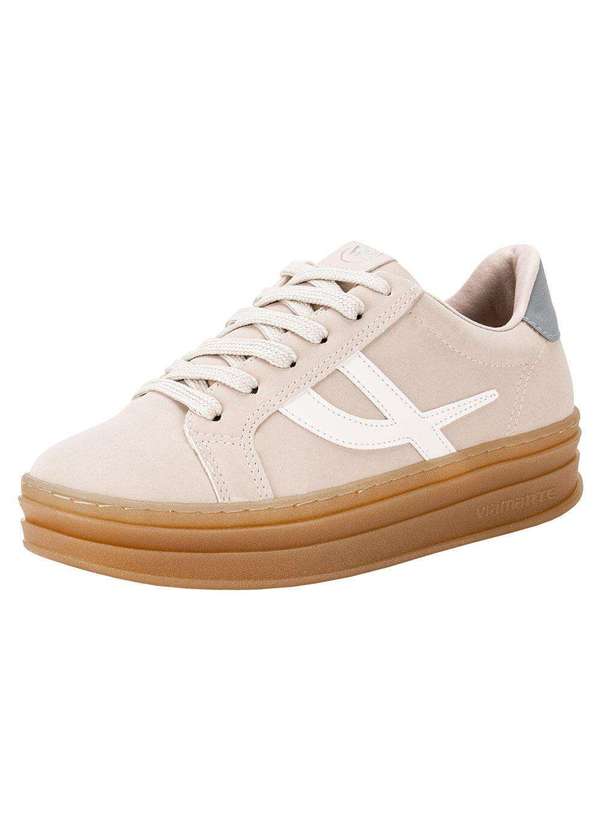 Via Marte - Tênis Feminino Casual Via Marte 156002 - Bege