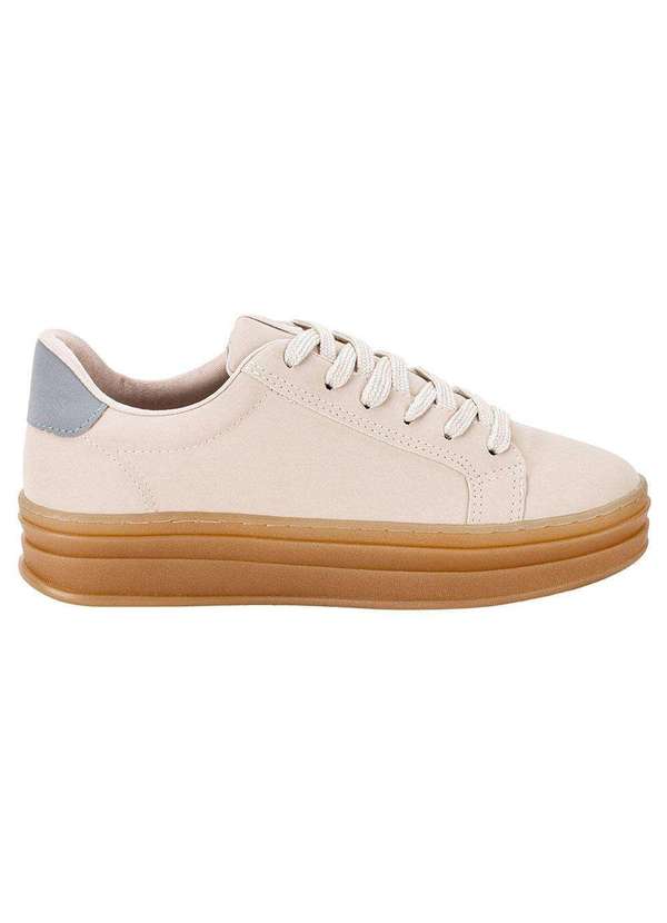 Via Marte - Tênis Feminino Casual Via Marte 156002 - Bege 5