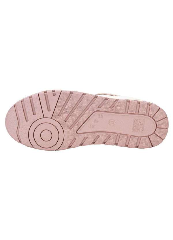 Via Marte - Tênis Feminino Casual Via Marte 208004 - Branco/Rosa 4