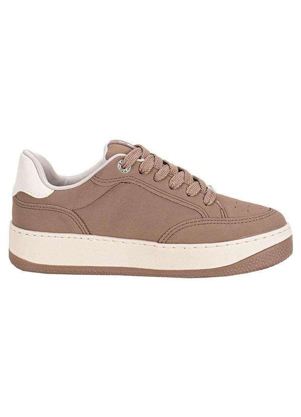 Via Marte - Tênis Feminino Casual Via Marte 209001 - Taupe 5