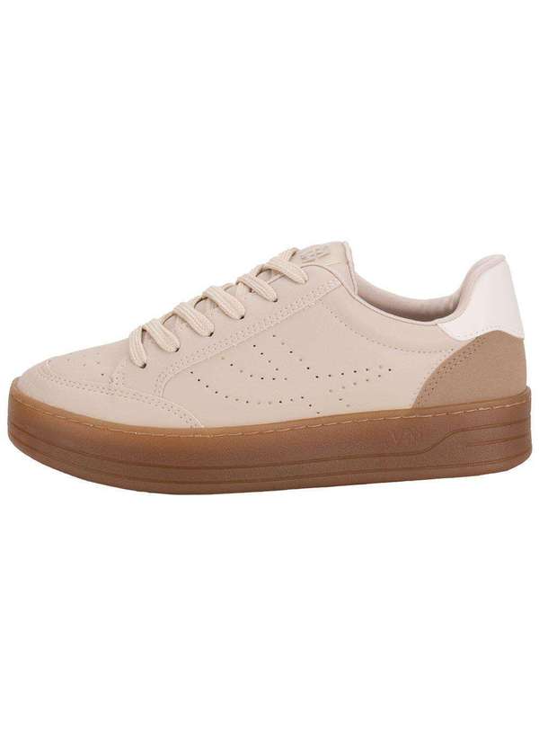 Via Marte - Tênis Feminino Casual Via Marte 214001 - Bege 2