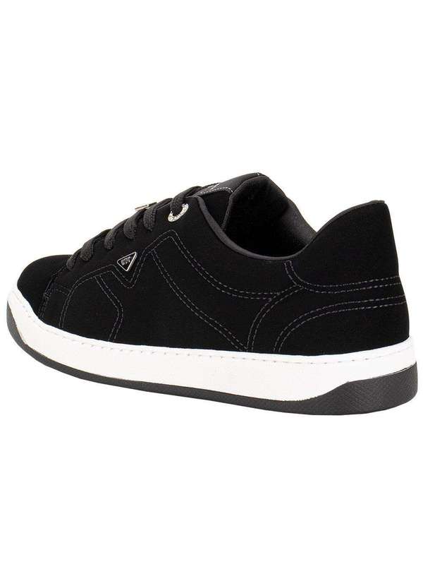 Via Marte - Tênis Feminino Casual Via Marte 220003 Preto/Nobuck 3