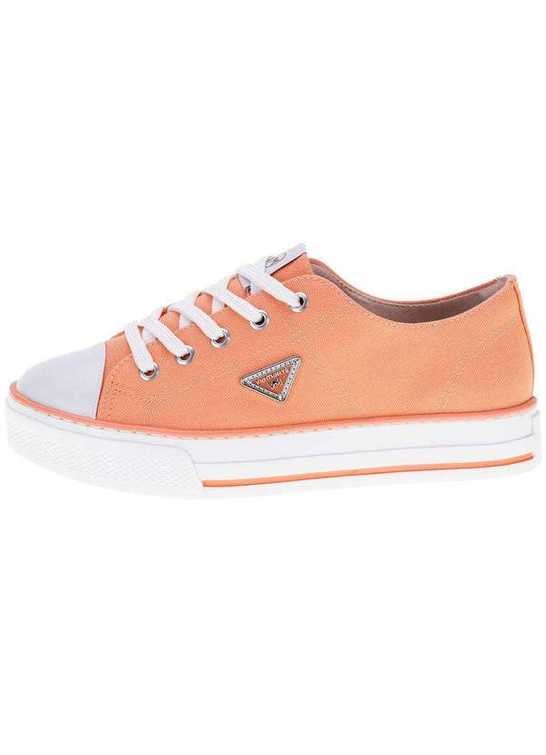 Via Marte - Tênis Feminino Casual Via Marte - 2210301 - Coral 2