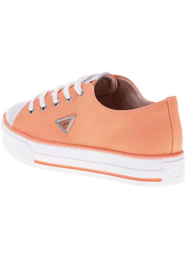Via Marte - Tênis Feminino Casual Via Marte - 2210301 - Coral 3