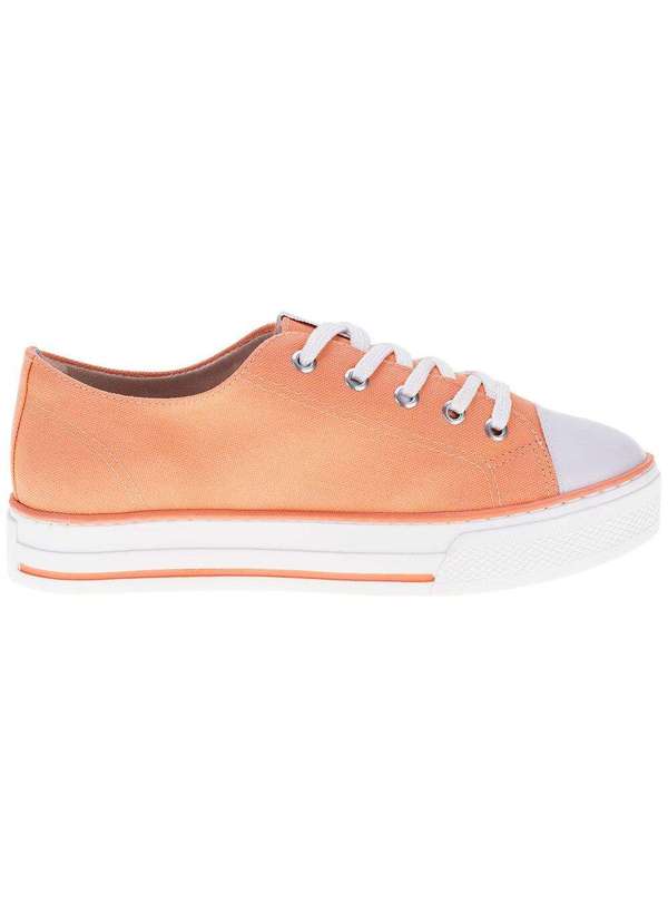 Via Marte - Tênis Feminino Casual Via Marte - 2210301 - Coral 5