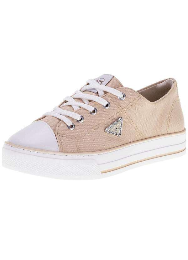 Via Marte - Tênis Feminino Casual Via Marte - 2210301 - Natural