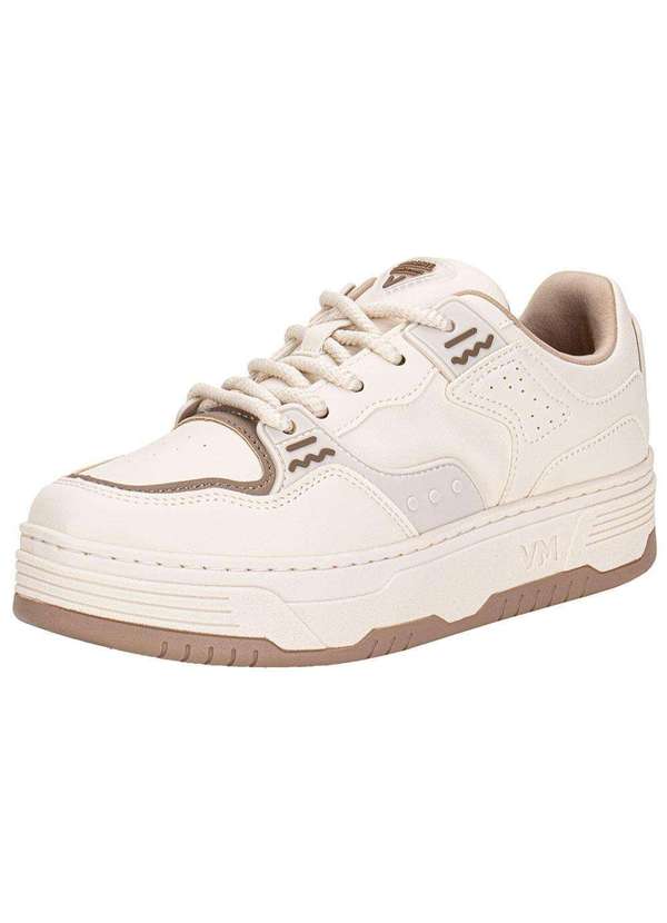 Via Marte - Tênis Feminino Casual Via Marte 225007 - Marfim