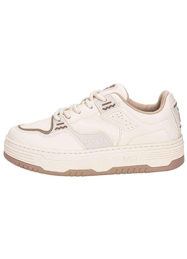 Via Marte - Tênis Feminino Casual Via Marte 225007 - Marfim 2