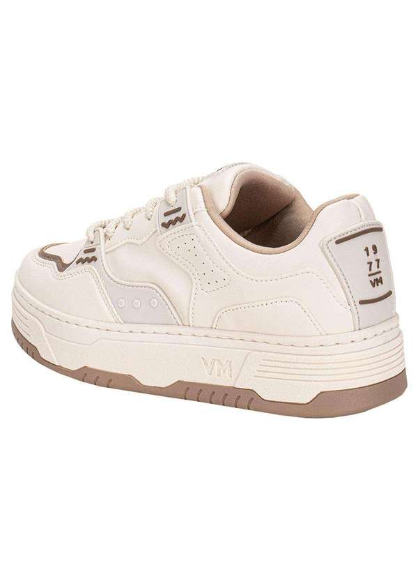 Via Marte - Tênis Feminino Casual Via Marte 225007 - Marfim 3