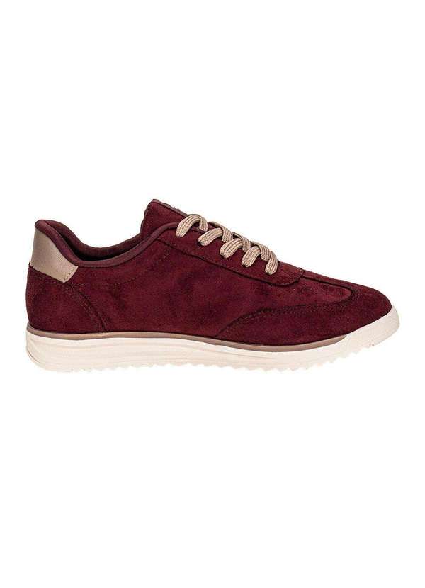 Via Marte - Tênis Feminino Casual Via Marte 226009 - Vinho 5