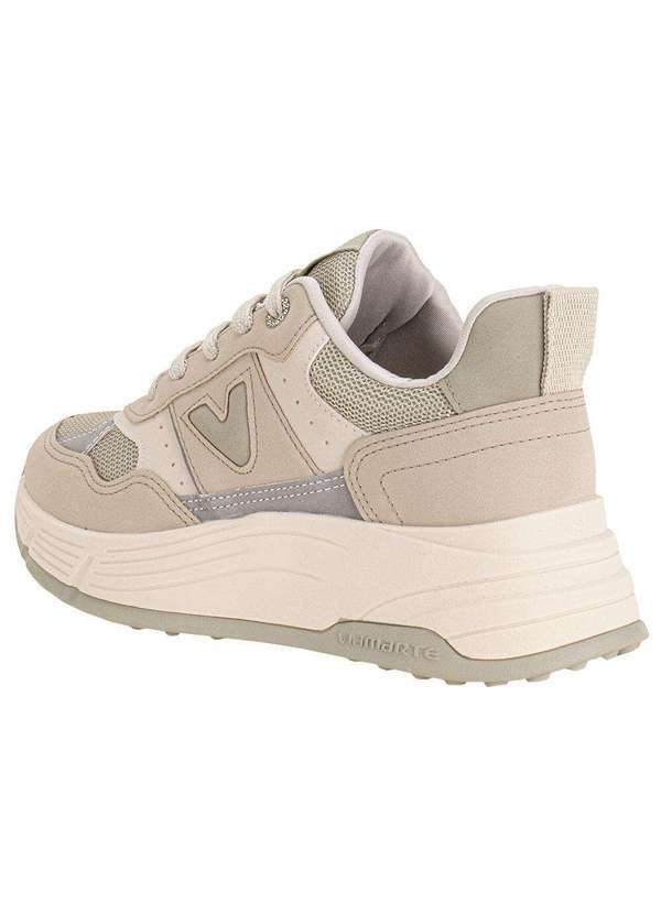 Via Marte - Tênis Feminino Casual Via Marte 229001 - Cinza/Verde 3