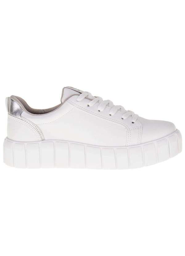 Via Marte - Tênis Feminino Casual Via Marte - 2310905 - Branco 5