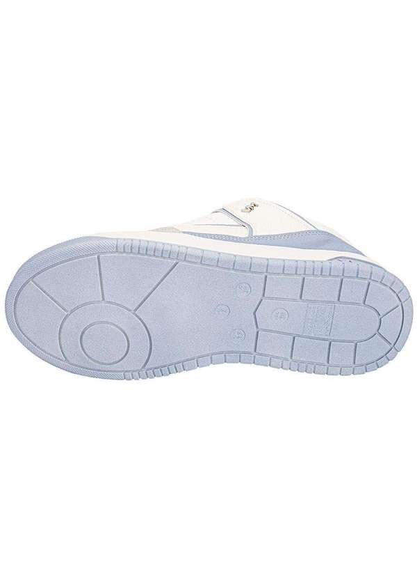Via Marte - Tênis Feminino Casual Via Marte 232006 Branco/Azul 4