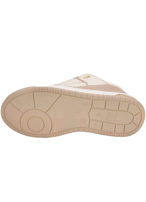 Via Marte - Tênis Feminino Casual Via Marte 232006 Bege/Branco 5