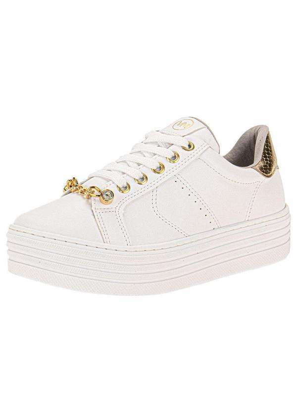 Via Marte - Tênis Feminino Casual Via Marte 232404 - Branco