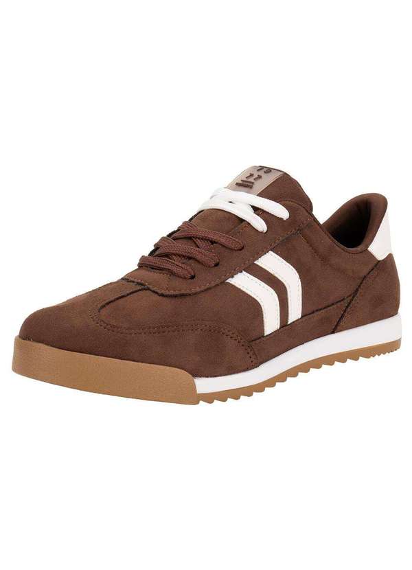 Via Marte - Tênis Feminino Casual Via Marte 237001 - Café