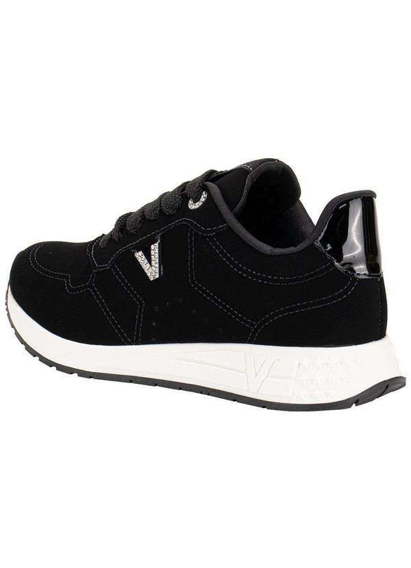 Via Marte - Tênis Feminino Casual Via Marte 286001 Preto/Nobuck 3