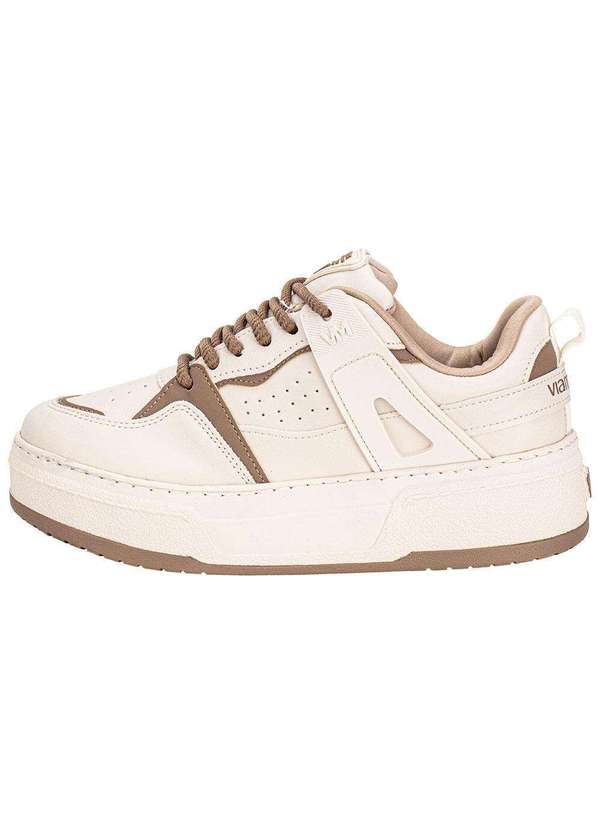 Via Marte - Tênis Feminino Casual Via Marte 304001 Marfim 2