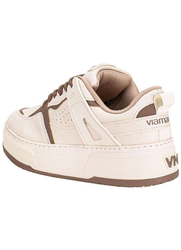 Via Marte - Tênis Feminino Casual Via Marte 304001 Marfim 3