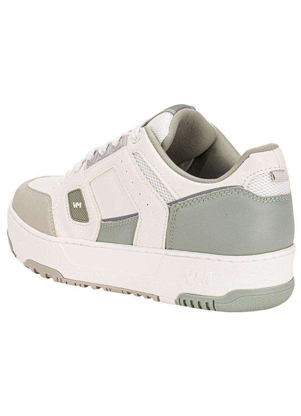 Via Marte - Tênis Feminino Casual Via Marte 305001 Branco/Verde 3