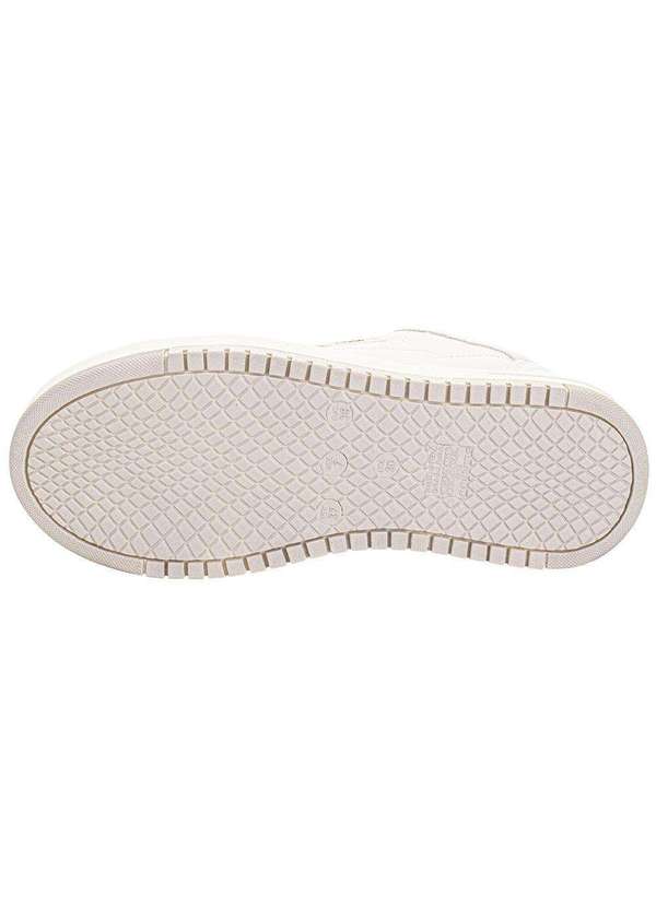 Via Marte - Tênis Feminino Casual Via Marte 306001 Branco/Cinza 4