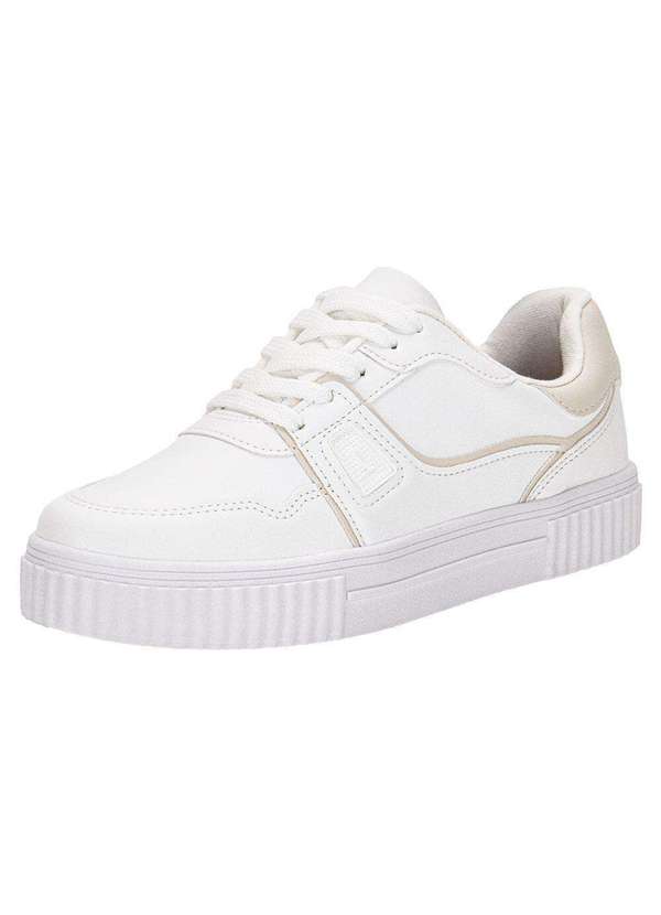 Vizzano - Tênis Feminino Casual Vizzano 1307108 - Branco