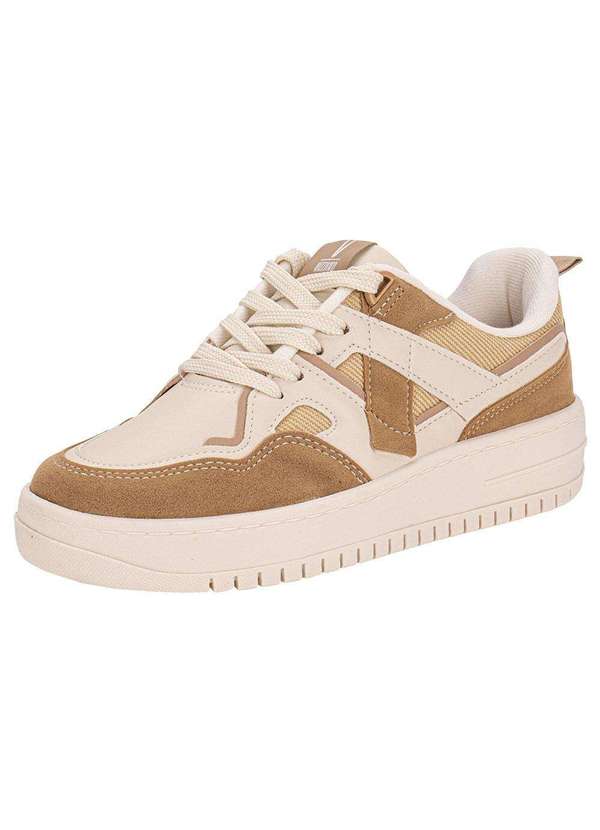 Vizzano - Tênis Feminino Casual Vizzano 1389125 - Café/Bege