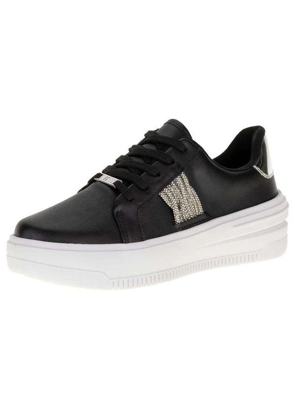 Vizzano Preto Tenis Solado Alto Feminino Vizzano Tênis Feminino