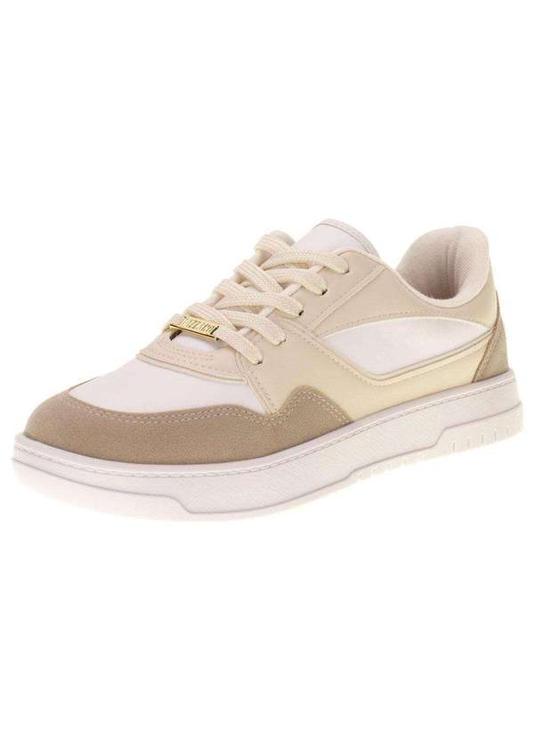 Vizzano - Tênis Feminino Casual Vizzano 1419105 - Branco/Cinza