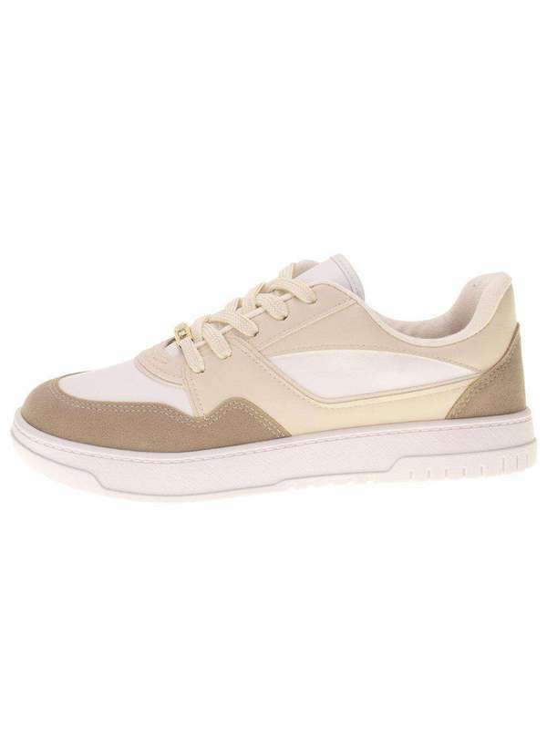 Vizzano - Tênis Feminino Casual Vizzano 1419105 - Branco/Cinza 2