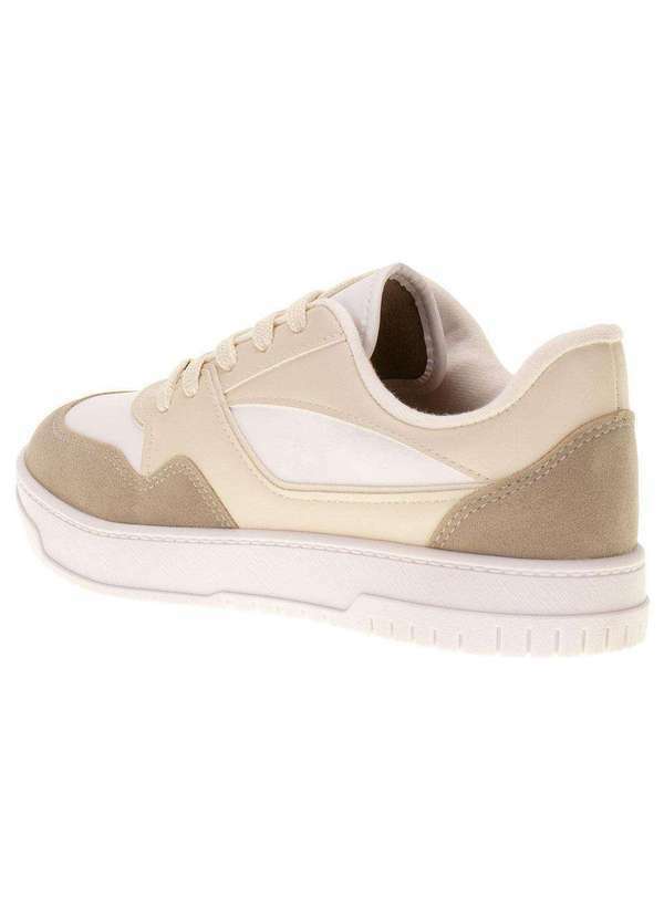 Vizzano - Tênis Feminino Casual Vizzano 1419105 - Branco/Cinza 3