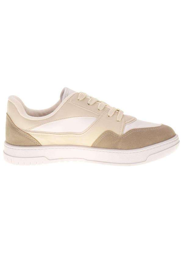 Vizzano - Tênis Feminino Casual Vizzano 1419105 - Branco/Cinza 5