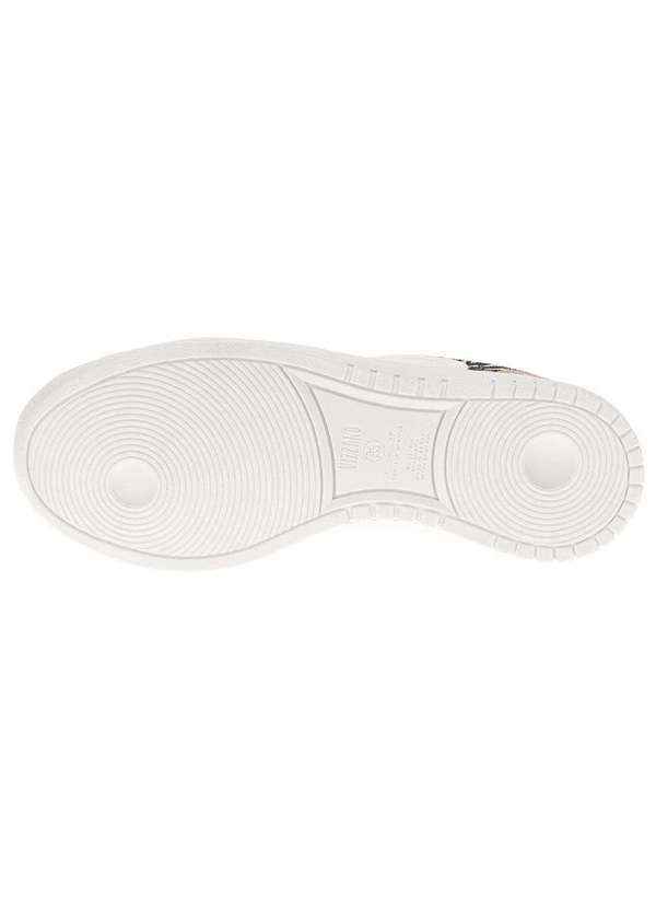 Vizzano - Tênis Feminino Casual Vizzano 1419108 - Branco/Cinza 4