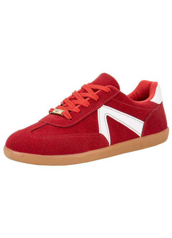 Vizzano - Tênis Feminino Casual Vizzano 1430102 Vermelho