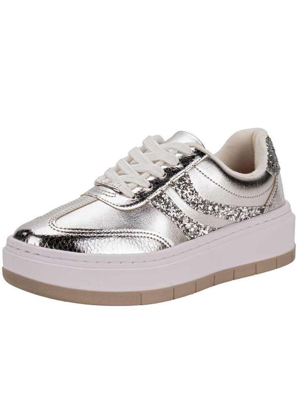 Vizzano - Tênis Feminino Casual Vizzano 1437205 - Prata