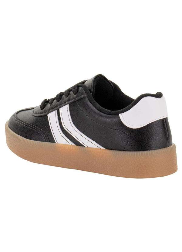 Vizzano - Tênis Feminino Casual Vizzano 1444100 - Preto/Branco 3