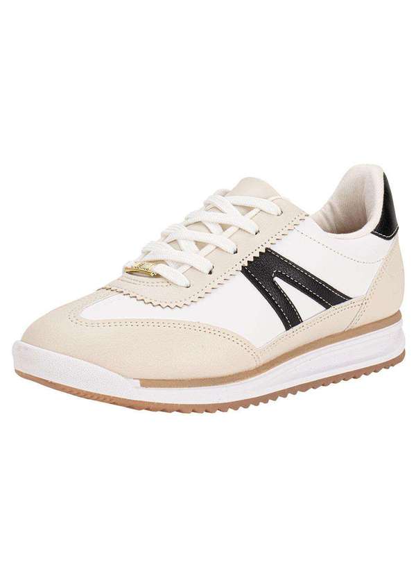 Vizzano - Tênis Feminino Casual Vizzano 1450102 - Marfim