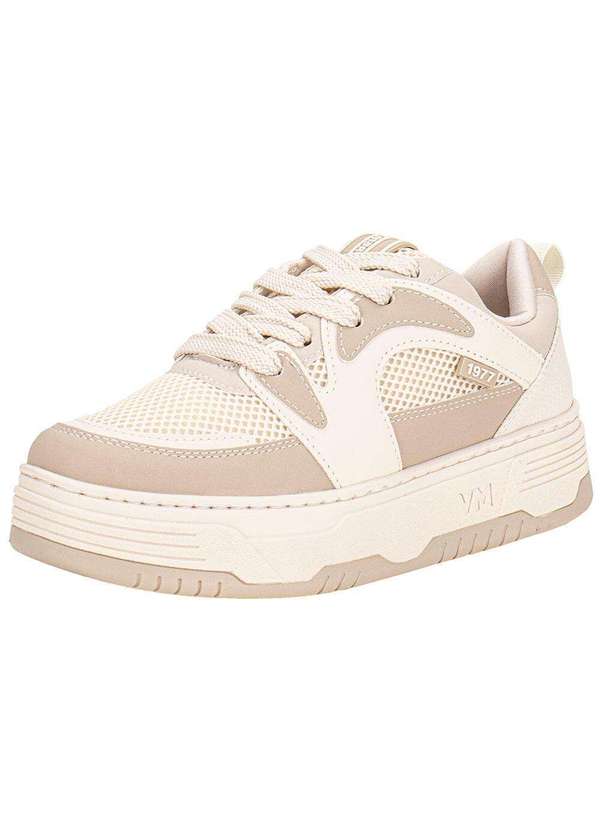 Via Marte - Tênis Feminino Causal Via Marte 225006 - Marfim