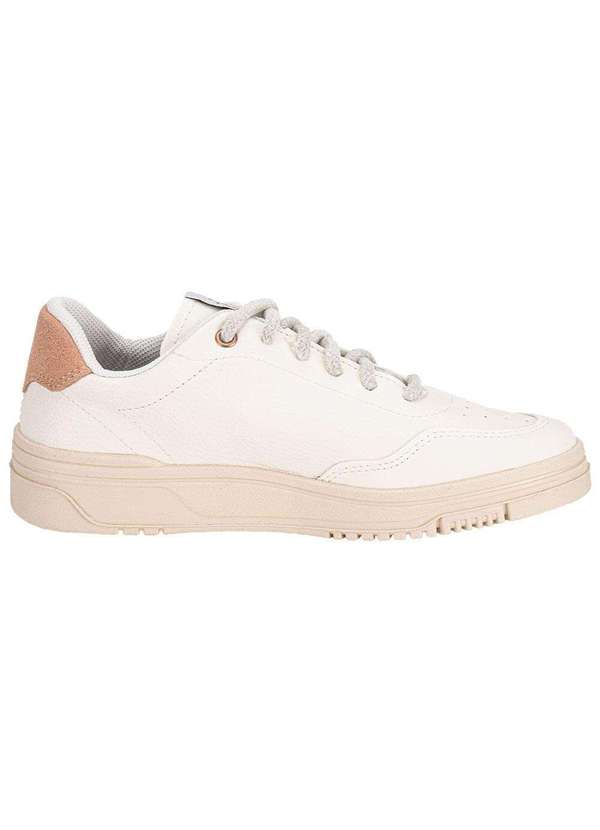 Coca Cola - Tênis Feminino Charm Town Coca-Cola Cc2497 Branco/Off 5