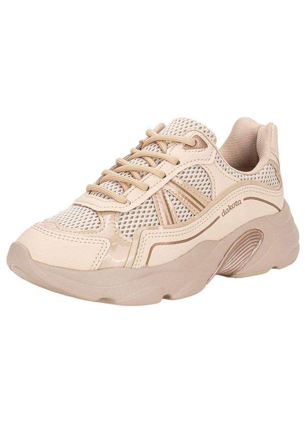 Dakota - Tênis Feminino Chunky Dakota D0971 - Bege